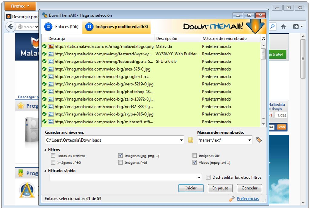 Downthemall free download for mac windows 10